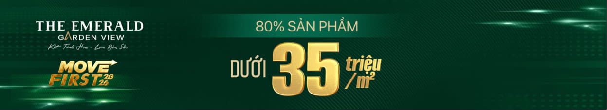 Thông điệp Giá Bán The Emerald Garden View 35 Triệu Trên M2