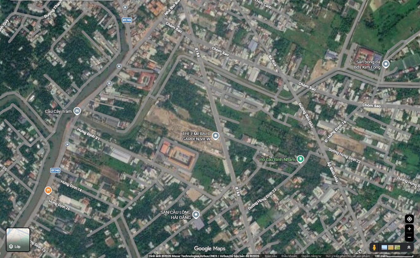 Vị Trí Trên Map Của The Emerald Garden View
